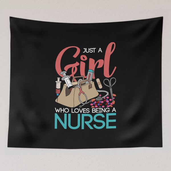 Item preview, Girls Nursery Lover Medicine Rn Medical Nurse designed and sold by bestshirtdesign.