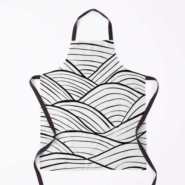 Item preview, Minimal Mountains - Black and White designed and sold by PeachyLitchi.