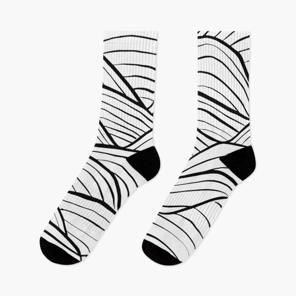 Item preview, Minimal Mountains - Black and White designed and sold by PeachyLitchi.
