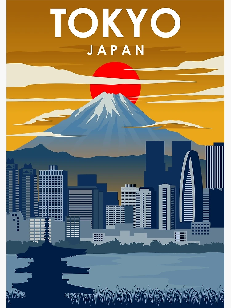 Japon Tokyo Print Japon Poster Voyage Poster Voyage Poster -  France