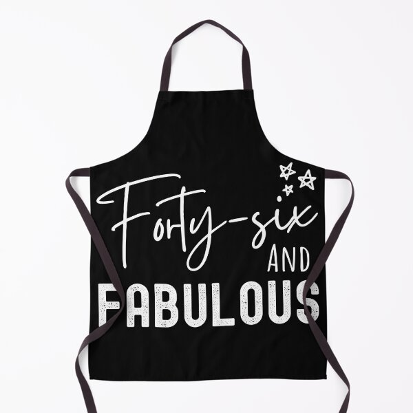 Item preview, 46 And Fabulous Birthday designed and sold by Equitees.