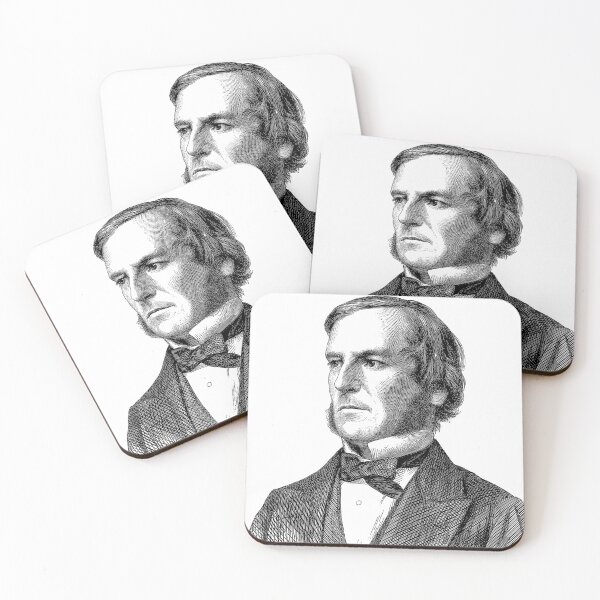 Item preview, George Boole Portrait designed and sold by OnlyC.