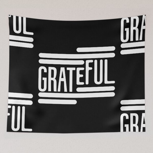 Item preview, Grateful - Feelings Quotes designed and sold by Heavdaiin.