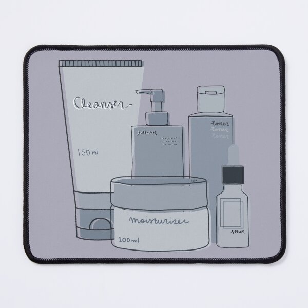 Item preview, Skincare Essentials (Powder Blue Theme) designed and sold by aaalou.