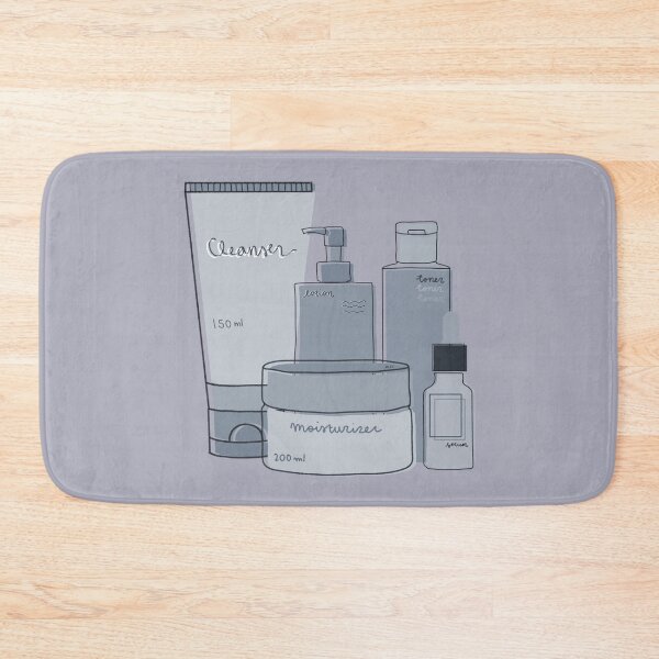 Item preview, Skincare Essentials (Powder Blue Theme) designed and sold by aaalou.