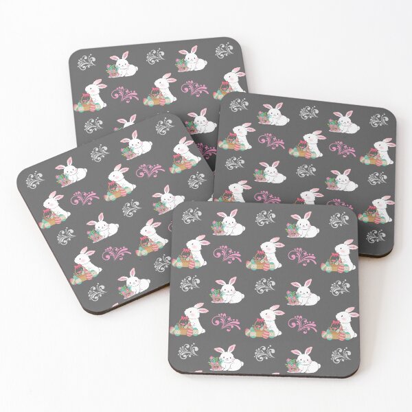 Item preview, Easter Bunny, Easter Eggs in a Basket Pattern - Easter basket pattern design designed and sold by AppareIIndustry.