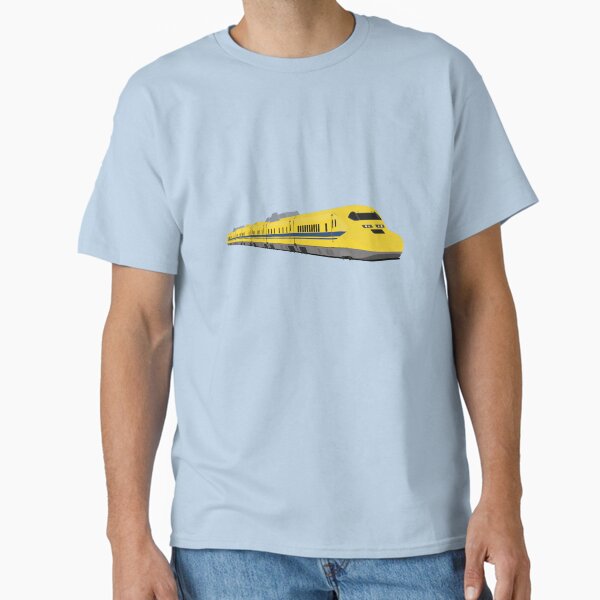 Vista previa del artículo con la obra «Tren Shinkansen amarillo Dr. Yellow - Serie 923 T4», diseñado y vendido por JonesyDave.