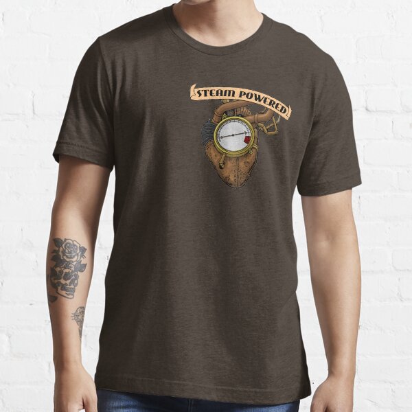Steam Powered Heart - Steampunk t-shirts etc. Essential T-Shirt