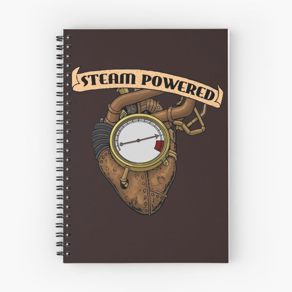 Item preview, Steam Powered Heart - Steampunk t-shirts etc. designed and sold by SimonCardew.
