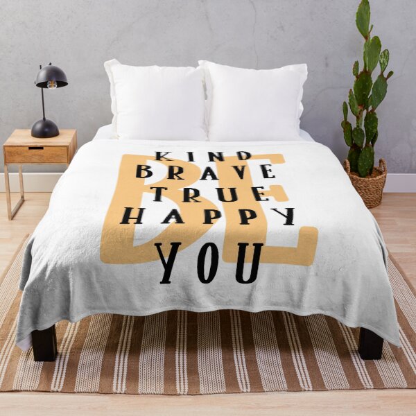 Item preview, Be kind, happy, true, brave, you designed and sold by Mandala & More.