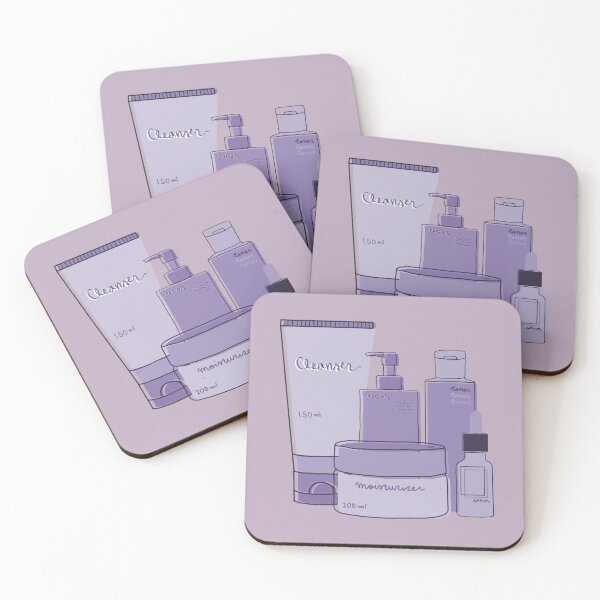 Item preview, Skincare Essentials (Periwinkle Theme) designed and sold by aaalou.