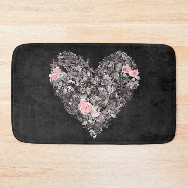Item preview, Botanical Heart - B & W designed and sold by joyfultaylor.