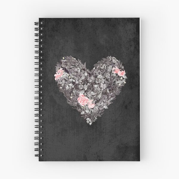 Item preview, Botanical Heart - B & W designed and sold by joyfultaylor.