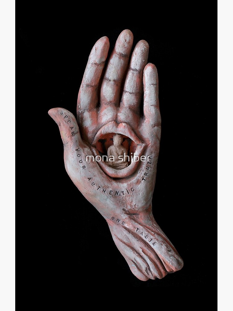 Thumbnail 3 of 3, Canvas Print, *Speak Your Truth* designed and sold by MonaShiber.