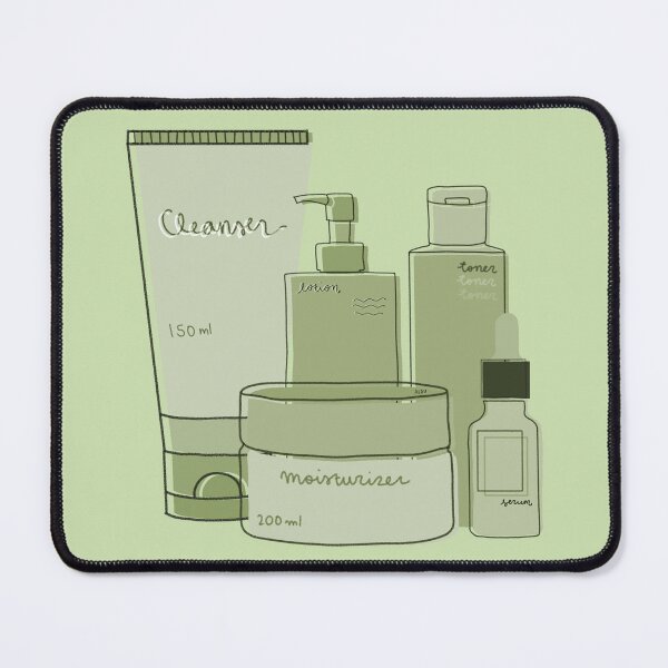 Item preview, Skincare Essentials (Green Theme) designed and sold by aaalou.