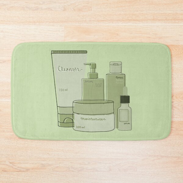 Item preview, Skincare Essentials (Green Theme) designed and sold by aaalou.