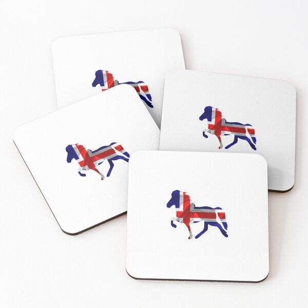 Item preview, Icelandic Horse Islandpferd Pferd Pony Merch Sticker designed and sold by AntonHiebler.