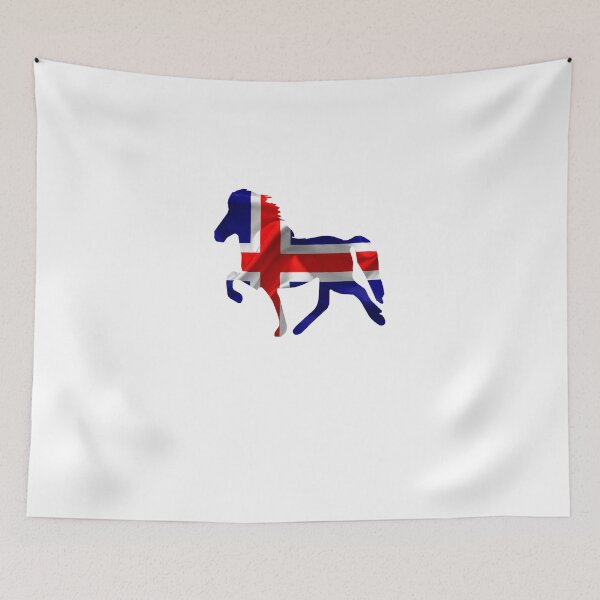 Item preview, Icelandic Horse Islandpferd Pferd Pony Merch Sticker designed and sold by AntonHiebler.