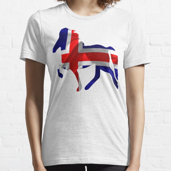 Islandpferd Islandpferd Pferd Pony Merch Sticker Essential T-Shirt
