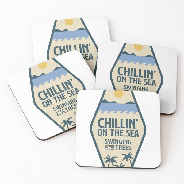 Item preview, Chillin' on the Sea designed and sold by leafsquare.
