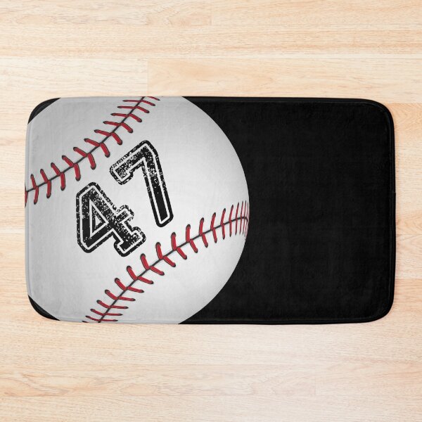 Item preview, Baseball ball number 47, forty seven designed and sold by TheCultStuff.