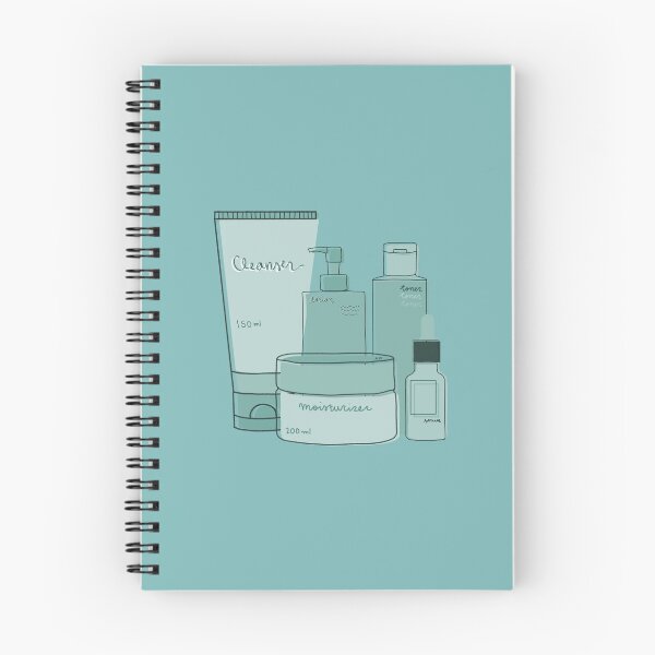 Item preview, Skincare Essentials (Teal Theme) designed and sold by aaalou.