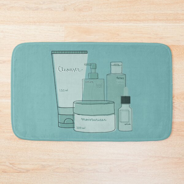Item preview, Skincare Essentials (Teal Theme) designed and sold by aaalou.