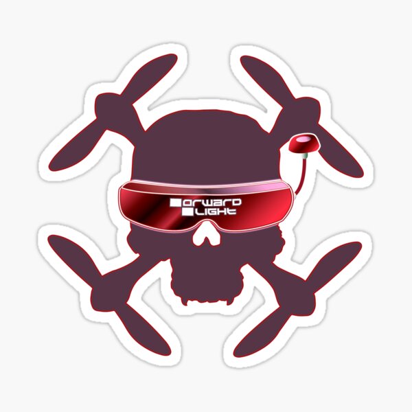 Item preview, FPV Skull and Goggles designed and sold by ForwardFlight.