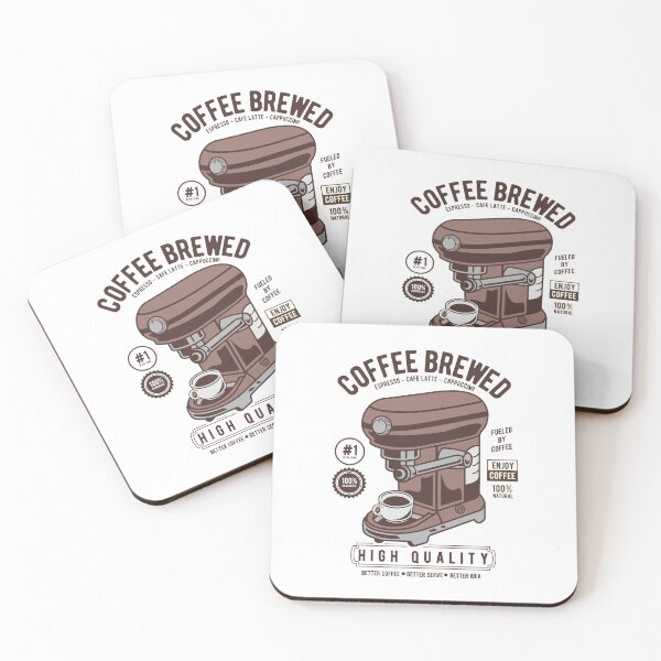 Item preview, Coffee Brewed designed and sold by Tia-Ako.