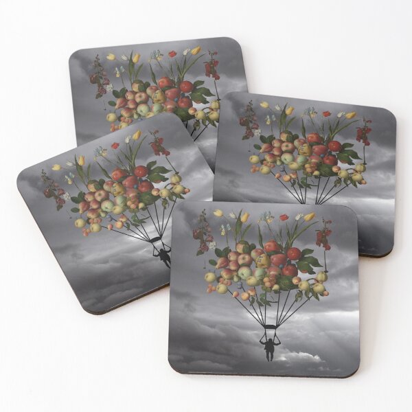 Item preview, Fruit Parachute 7 | Apples | Pears | Peaches | Dreamy designed and sold by CosmicStory.