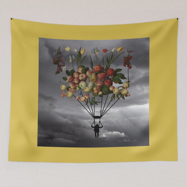 Item preview, Fruit Parachute 7 | Apples | Pears | Peaches | Dreamy designed and sold by CosmicStory.