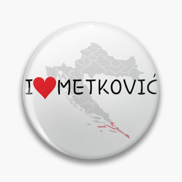 Item preview, "I Love Metković" designed and sold by MC Art Studio.