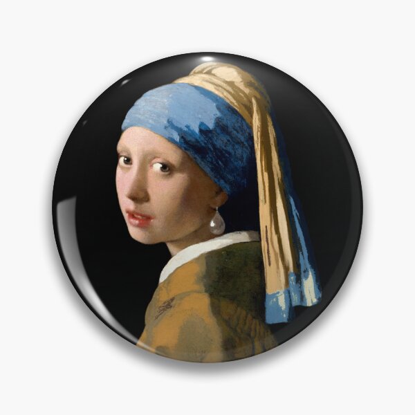 Item preview, Girl With A Pearl Earring designed and sold by KathteeDesign.