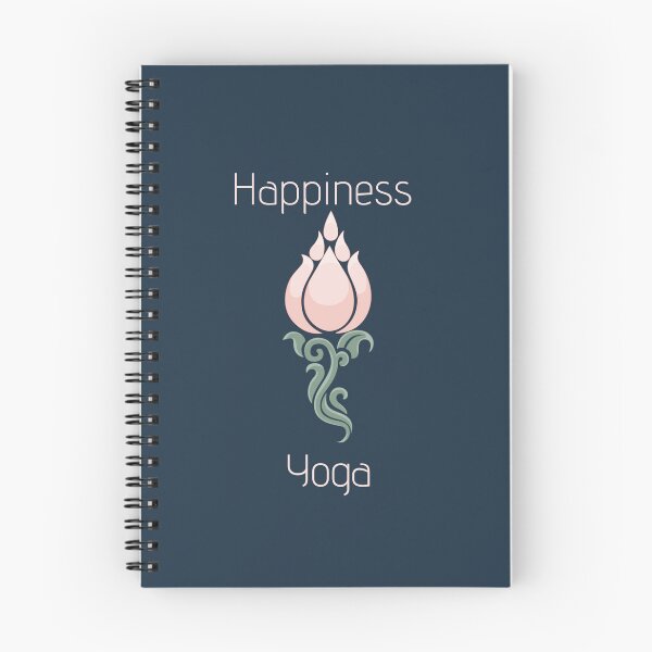 Item preview, Happiness is Yoga Lotus Design  designed and sold by M-Infinite.