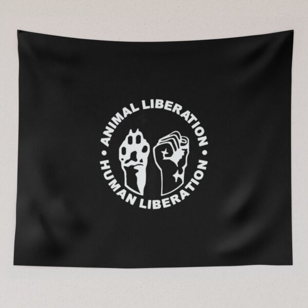 Item preview, Animal Rights Liberation Human Liberation designed and sold by peachlovey.