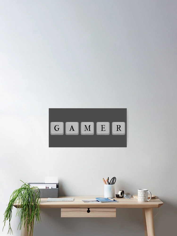 Thumbnail 2 of 3, Poster, Gamer designed and sold by RustedSoldier.