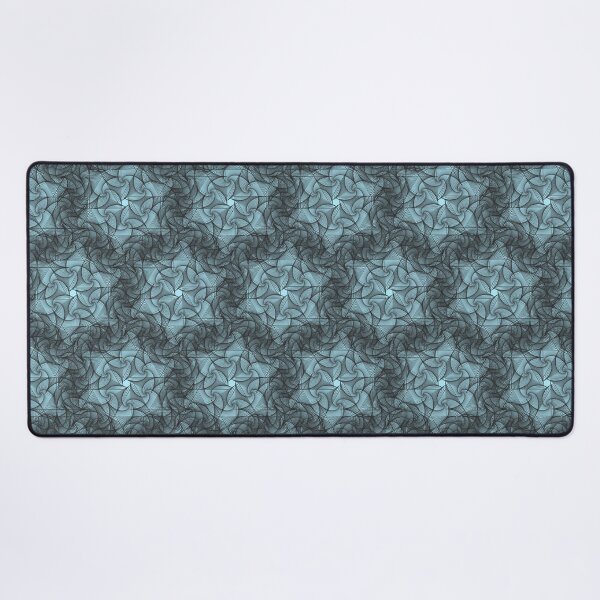 Item preview, Black Blue Geometric Lace Patterns 2 designed and sold by BilgePaksoylu.