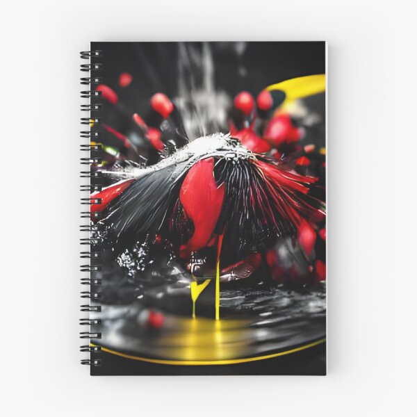 Item preview, AQUEOUS ART - BLACK, RED, YELLOW designed and sold by AqueousAI.