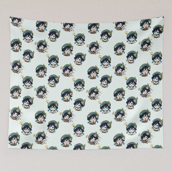 Item preview, Venti Chibi Genshin Impact designed and sold by LokittyLevi.