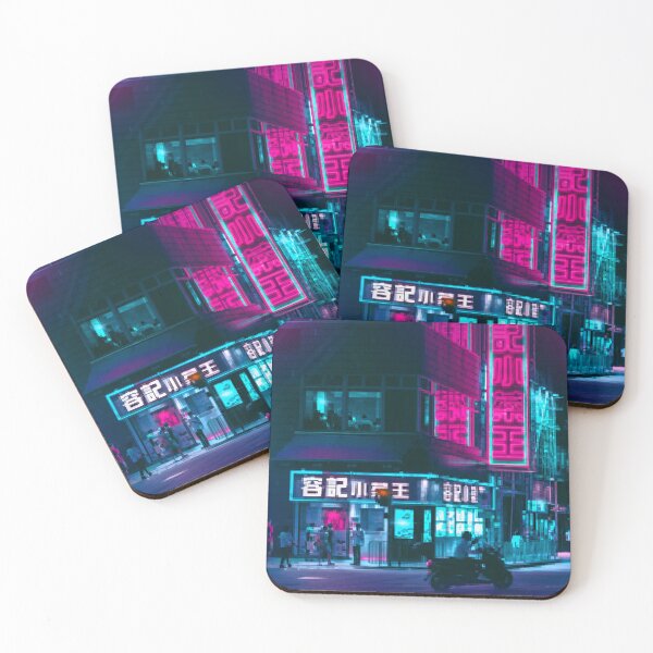 Item preview, Japan Tokyo cyber punk anime manga pixel look neon designed and sold by Shirtilike.