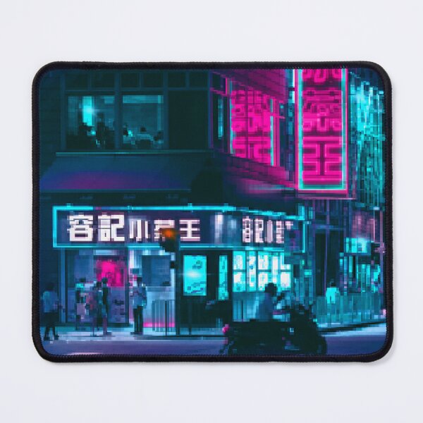 Item preview, Japan Tokyo cyber punk anime manga pixel look neon designed and sold by Shirtilike.