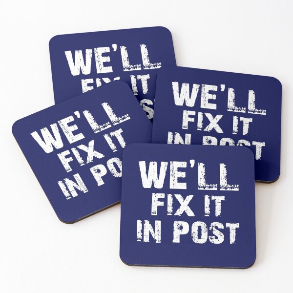 Item preview, We'll Fix It In Post - Post Pruducer Film Editor Distressed Gift designed and sold by niftee.