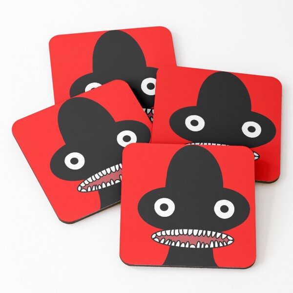 Item preview, Modern Abstract Funny Monster Art Print Big Teeth Illustration Minimalist designed and sold by SuccessHunters.