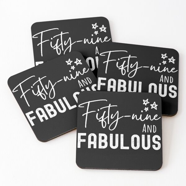 Item preview, 59 And Fabulous Birthday designed and sold by Equitees.