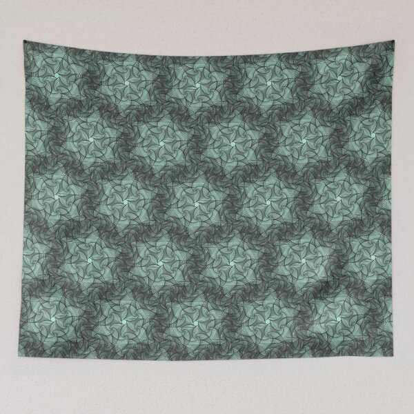 Item preview, Black Lace Patterns 2 on Green designed and sold by BilgePaksoylu.