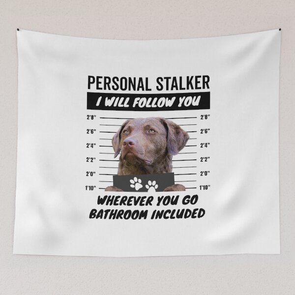 Item preview, Personal Stalker Dog – Chesapeake Bay Retriever designed and sold by More Cute Dogs.
