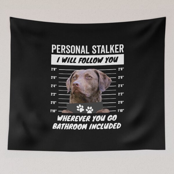 Item preview, Personal Stalker Dog – Chesapeake Bay Retriever designed and sold by More Cute Dogs.