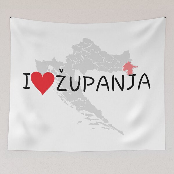 Item preview, "I Love Županja" designed and sold by MC Art Studio.