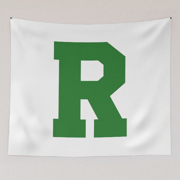 Item preview, Alphabet, Green R, Sports letter R designed and sold by TheCultStuff.