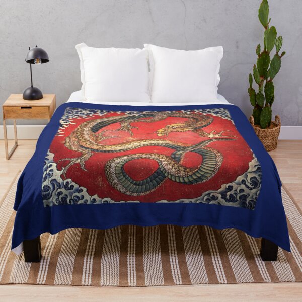 Item preview, hokusai_dragon_0   designed and sold by RedFoxDigitalCo.